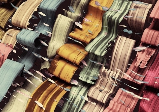 Santtu Mustonen | Typojungle #abstract #mustonen #contemporary #illustration #amsterdam #santtu #waves