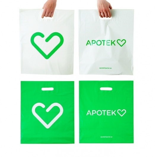 BVD: Apotek Hjärtat — Collate #bvd #pharmacy #branding #swedish