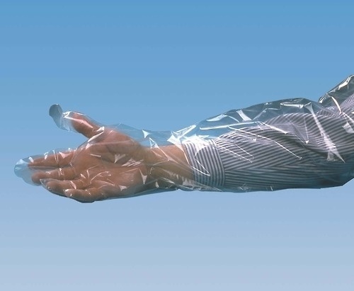 Chimes&Rhymes | innovative design and new techniques in visual artistry #plastic #hand #shake