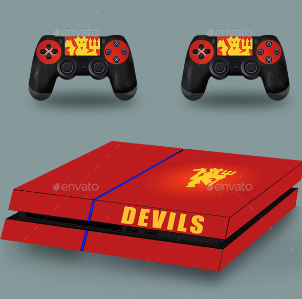 7 Game Console Mockup with Fully Editable PSDs