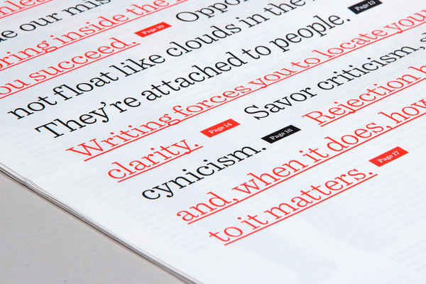 Editorial Design Inspiration: 99U Magazine #design #graphic #editorial #typography