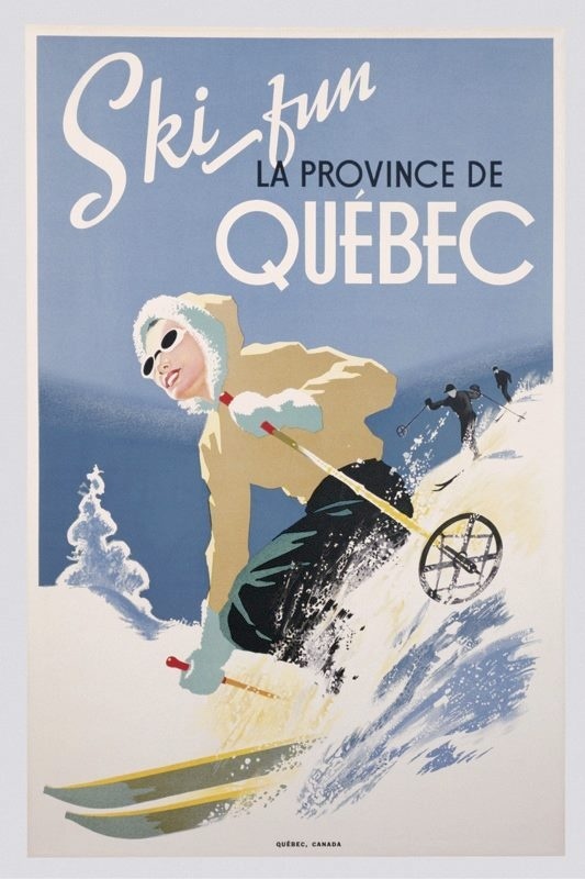 Old Canadian Posters Imgur #illustration #canadian #travel #poster