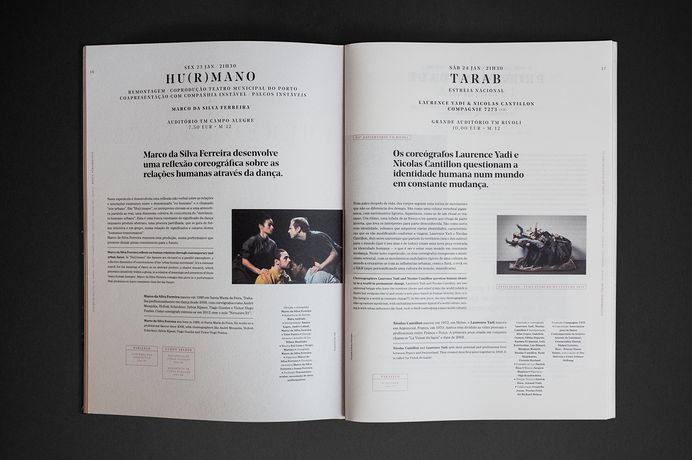 Porto City Theatre 2015 Programme Booklets on Behance