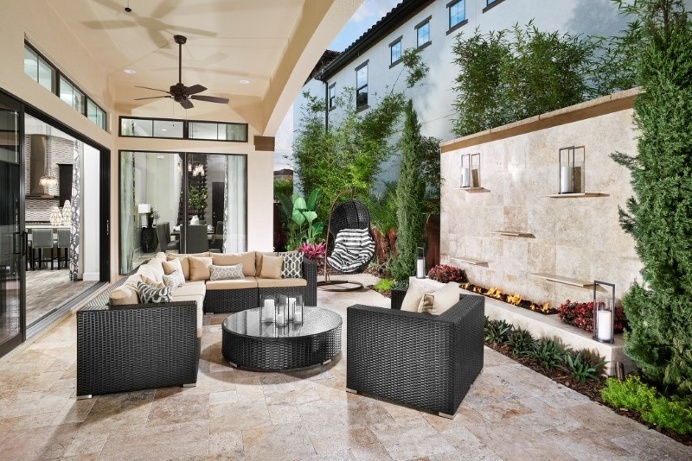 Dellagio Residence – Mediterranean Tuscan Style in Santa Barbara