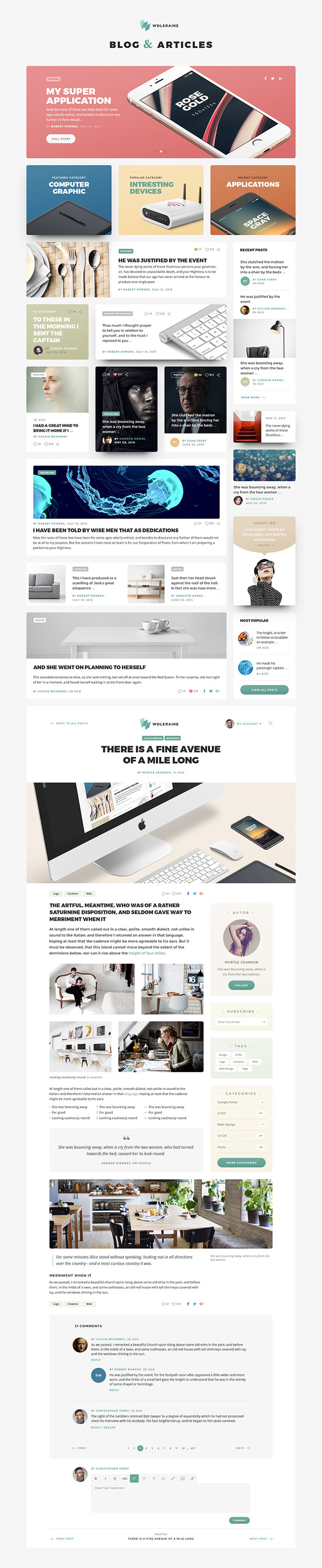 Woleraine UI Kit