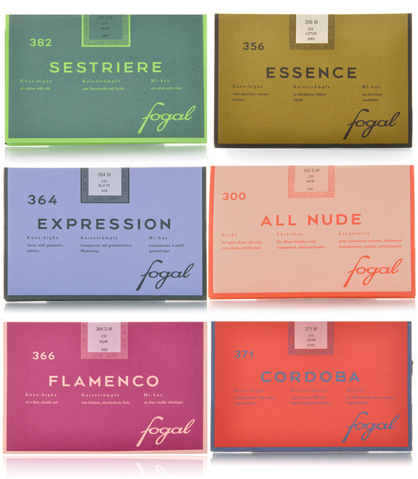 Fogal The Dieline #colour