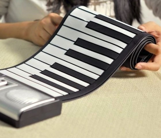 Roll Up Electronic Piano #piano