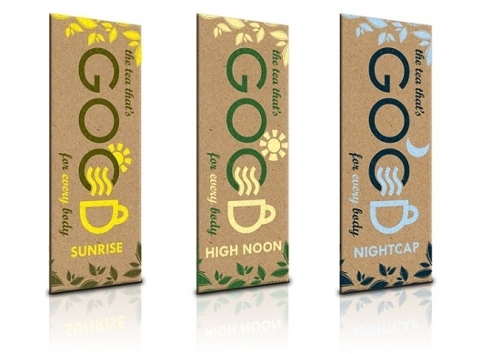 Concept Packaging: GoodÂ Tea - The Dieline: The World's #1 Package Design Website -