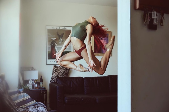 Home Stage: Ballerinas In Their Own Homes by David Perkins