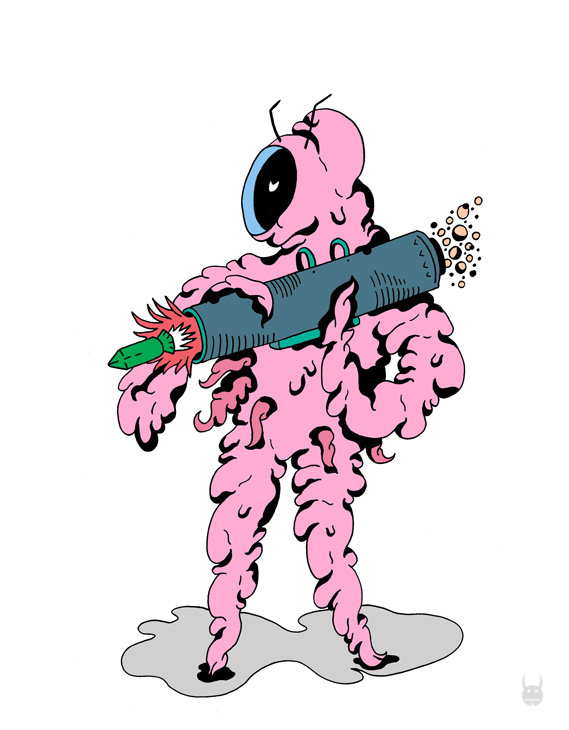 digital illustration #monster #digital