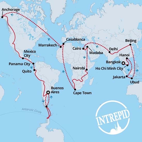 Explore The Ultimate 365-Day Adventure Around The World For $75,000 #travel