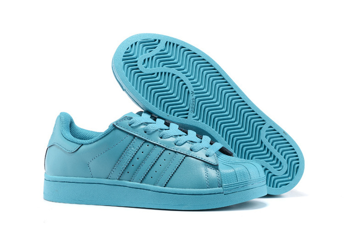 Adidas Originals Adidas Leather Men Blue