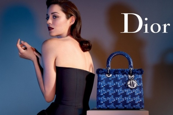 Marion Cotillard by Jean-Baptiste Mondino for Dior's Lady Dior Handbag line. #fashion #photography