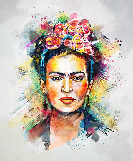 "Frida Kahlo" Posters by tracieandrews #illustration #print