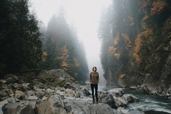 Photography by Bethany Marie (15) #forest #rocks #river #fog
