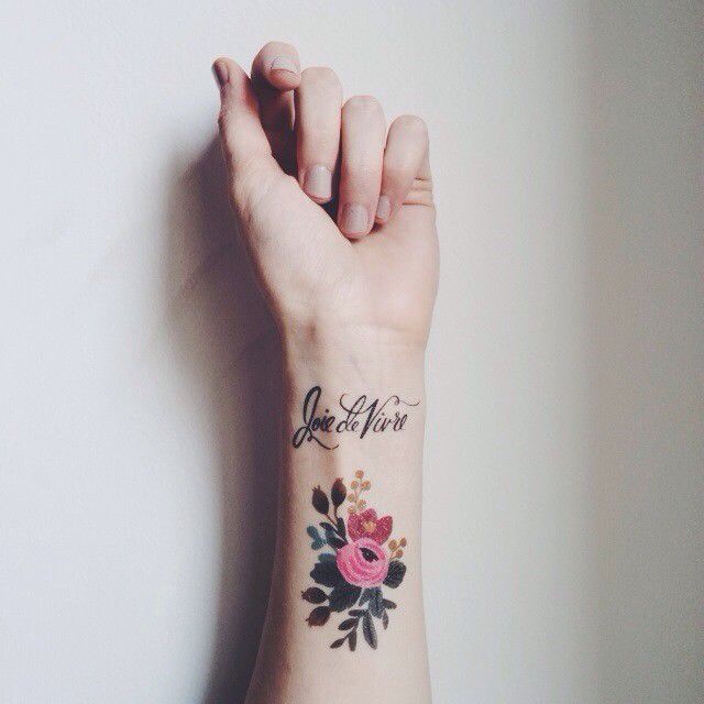 #riflepaperco + @tattly temporary tattoos!