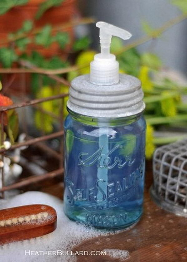50+ Cute Mason Jar Craft Ideas #mason #bottle #jar #craft #homemade #diy
