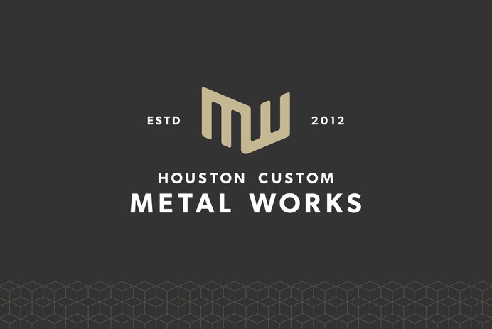 Houston Custom Metal Works – Logo Design #houston #logo #branding #design