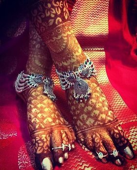 Traditional Silver Payal,silver payal,silver payal design,silver payal designs,Traditional Silver Payal