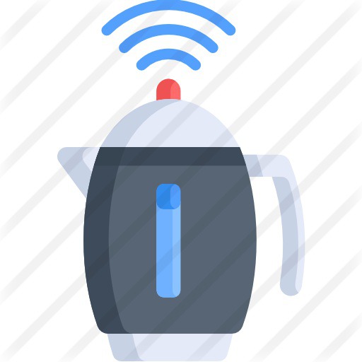 See more icon inspiration related to food and restaurant, furniture and household, kitchenware, tea pot, hot drink, electronics, coffee pot, kettle, wifi, signal and technology on Flaticon.