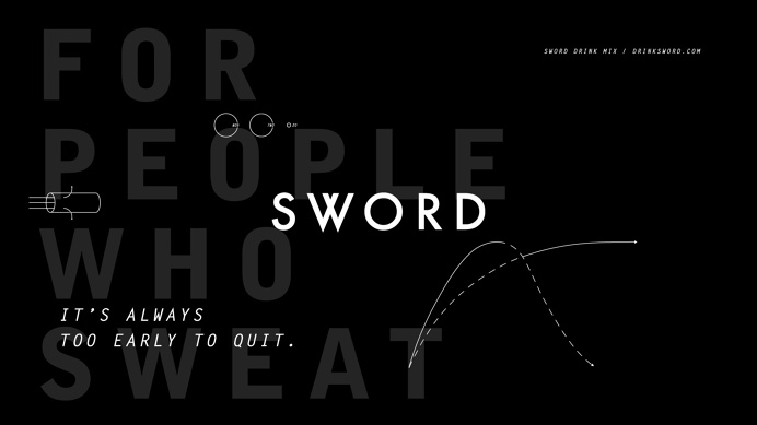 Sword drink mix #Logo and #graphics set