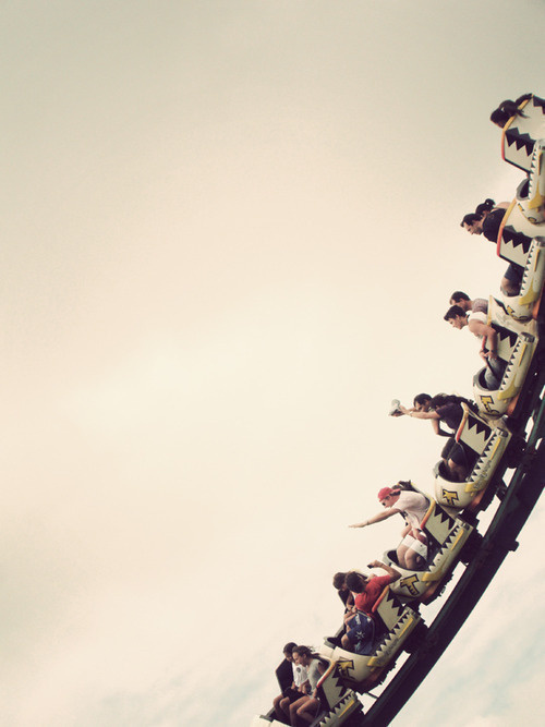 There is still life to be had #rollercoaster