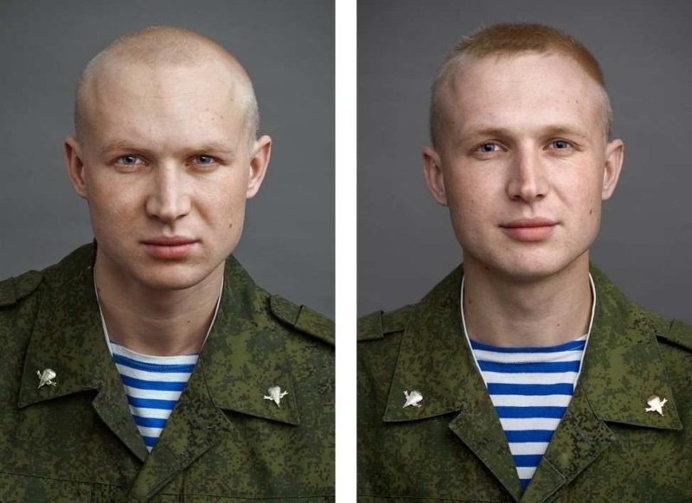 Before And After The Russian Army by Yuriy Chichkov