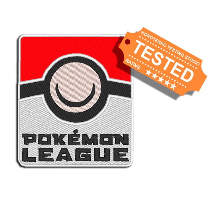 Pokemon League Embroidery design