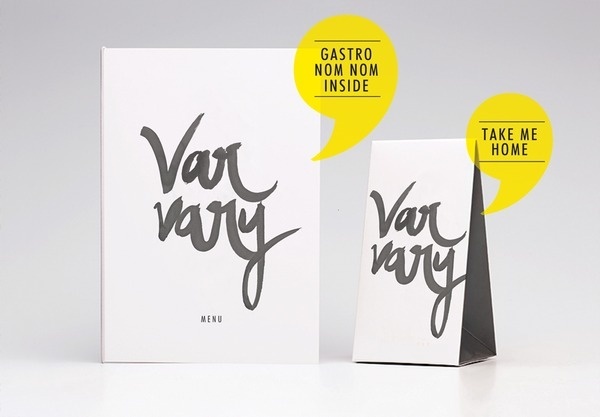 Varvary on Behance #menu