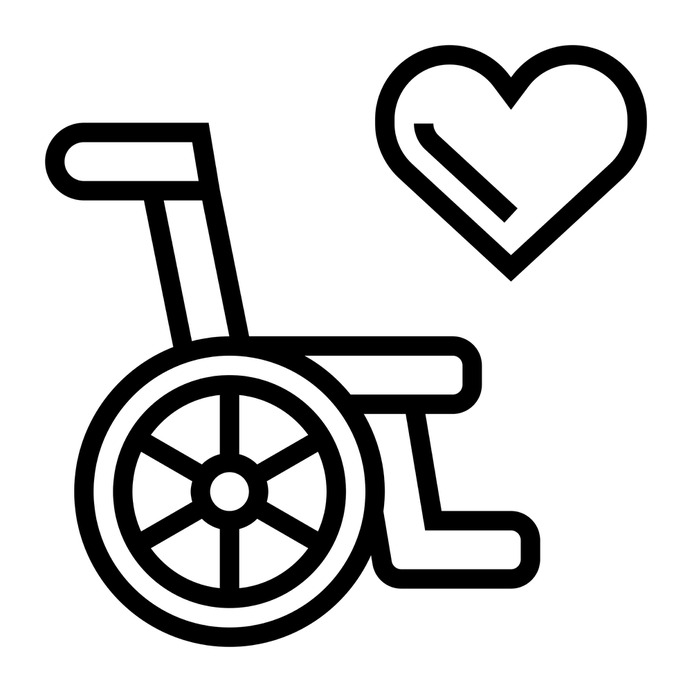 See more icon inspiration related to wheelchair, handicap, healthcare and medical, Tools and utensils, disabled, disability, accessibility, medical and transport on Flaticon.