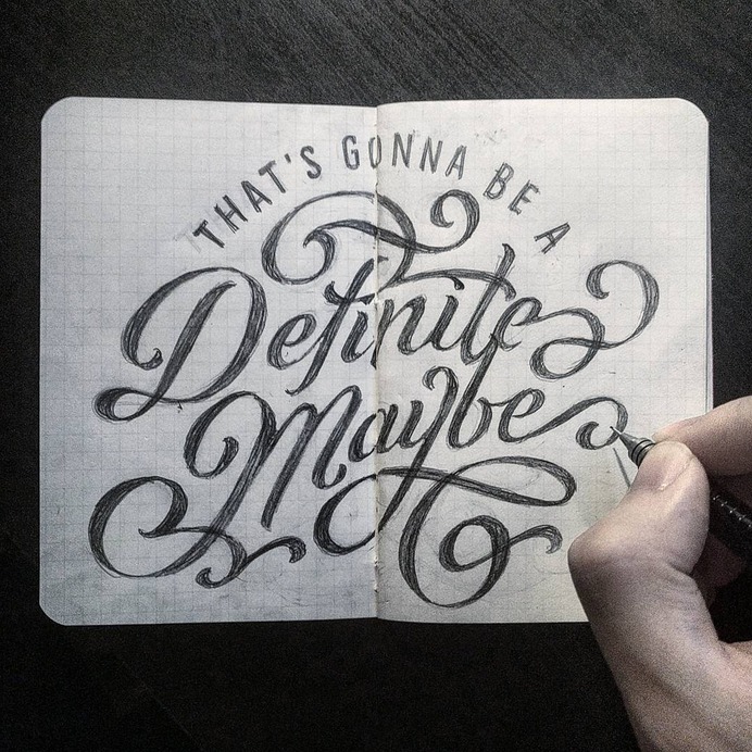 betype: "Lettering by @dandrawnwords Follow us on Instagram: @betype "