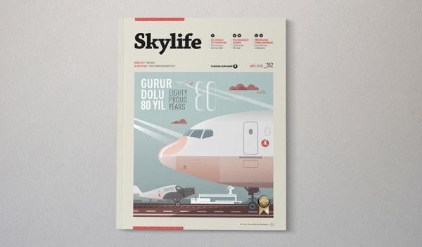杂志设计灵感MagSpreads:土耳其航空:Skylife Inflight Magazine #skylife