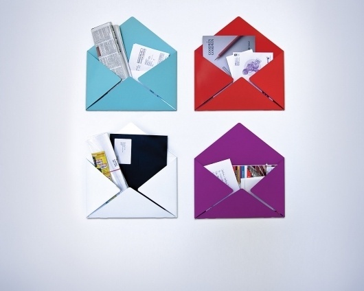 Goodwin + Goodwin Design Studio :: Evelope Mail Holder #design