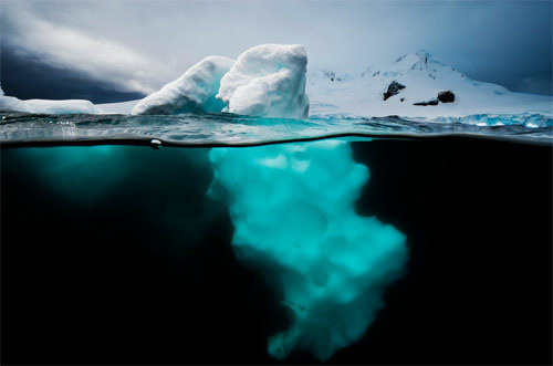 David Doubilet #ice #landscape