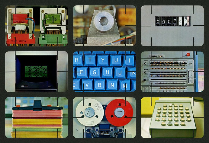 Source—Scanned from personal collection—Selection from Computer House of Cards by Charles Eames for IBM (1970)