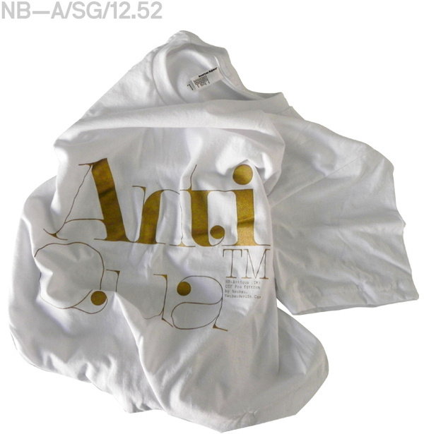 NBAnti T GW1 #shirt #neubau #typography
