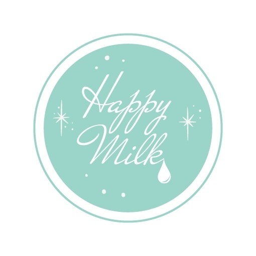Happy Milk (logo et blog) : Audrey Evrard AKA Mocosa #milk #happy