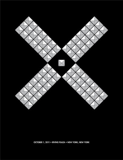 GigPosters.com - X #punk #gallo #print #screen #poster #music #minimalist #david