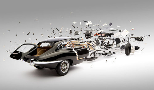 Carros se Destroindo em Ultra Slow Motion #cars #photography