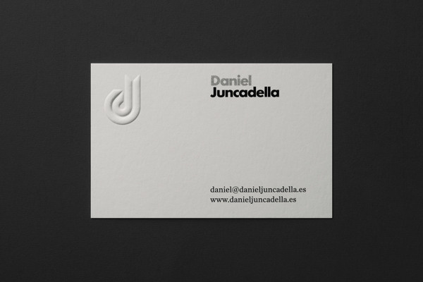 Daniel Juncadella - Mucho #business #card #motorsport #minimal #typography
