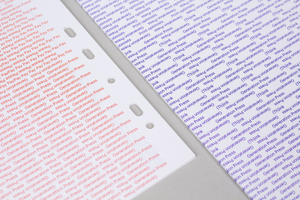 Generation Press – Brand refresh 2014 — Build #print #stationery