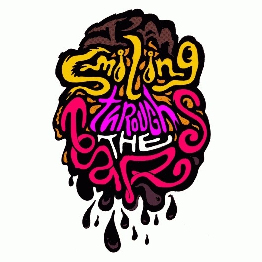 3910013612_a2074f6574_o.gif (1275×1275) #lettering #smiling #through #the #m #tears #typography