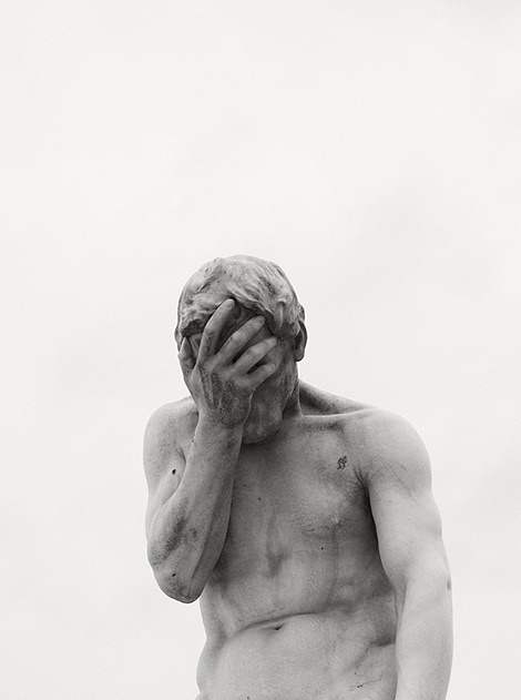 zeroing: Ben Grieme #statue #sad #depression #loss