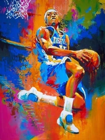 Basketball-by-Malcolm-Farley.jpg 341×455 pixels #malcolm #paint #awesome #farley
