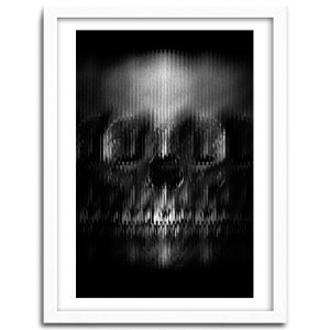 STREAMING SKULL by Nicolas Obery FANTASMAGORIK #print