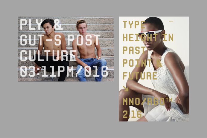 Mono RGO™ Pro #monospace #modular #typeface #typography #posters #print