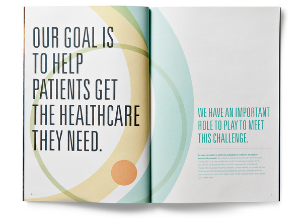 Merck 2010 Corporate Responsibility Overview #layout #editorial #publication #report