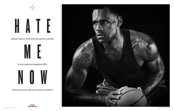 Rivista NBA / Spreads 2012 13 by Francesco Poroli #editorial