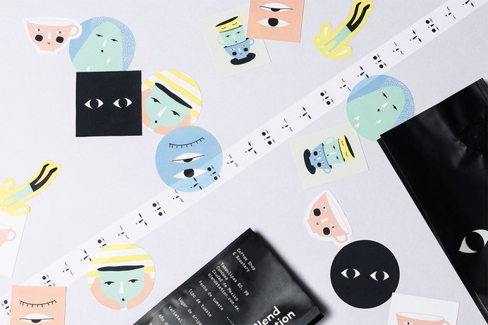 Blend Station Identity & Interior - Mindsparkle Mag Futura designed the identity and interior for Blend Statios. #logo #packaging #identity #branding #design #color #photography #graphic #design #gallery #blog #project #mindsparkle #mag #beautiful #portfolio #designer