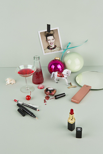 beauty christmas still life #design #set #christmas #still #life